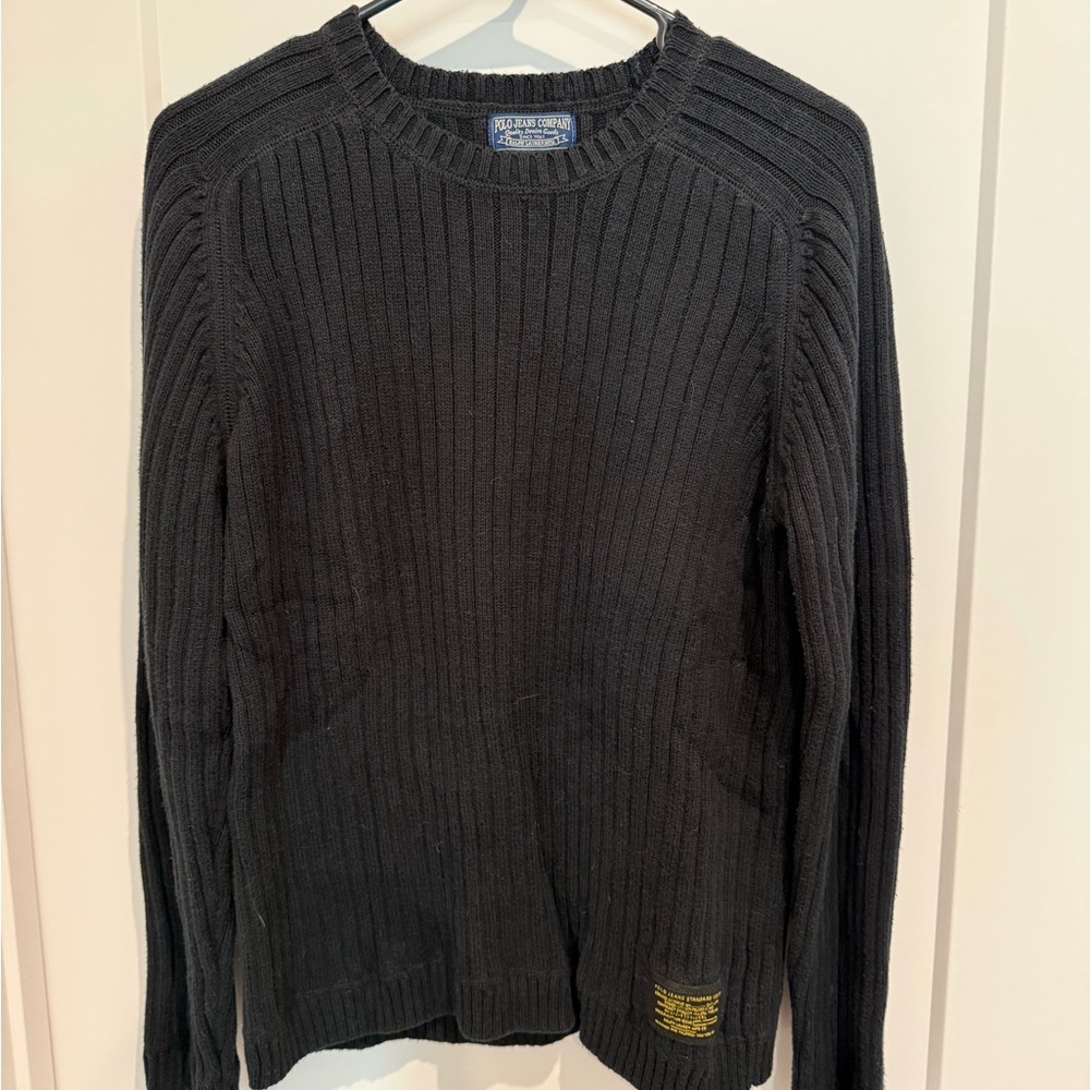 Polo Ralph Lauren Black Crewneck Sweater